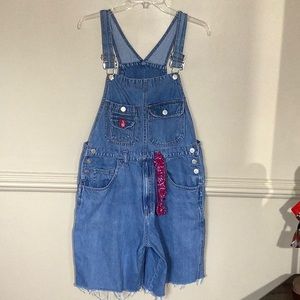Joy Jou Overall Shorts